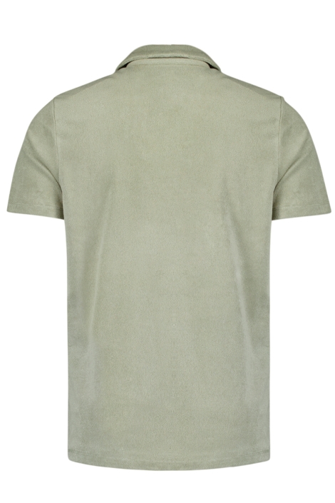 NO-EXCESS polo revers solid terry knit